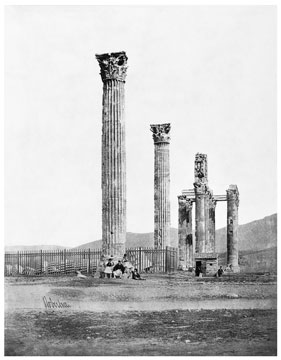 Photo: James Robertson: The temple of Olympian Zeus